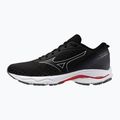 Herren Laufschuhe Mizuno Wave Prodigy 6 schwarz/galaxysilber/hochrisikorot 8