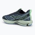 Herren Laufschuhe Mizuno Wave Rider GTX 2 vintage indigo / neo mint / front blue 3