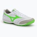 Fußballschuhe Herren Mizuno Morelia Sala Elite TF white/neon green/galaxy silver