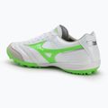 Fußballschuhe Herren Mizuno Morelia Sala Elite TF white/neon green/galaxy silver 3