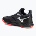 Volleyballschuhe Mizuno Wave Dimension black/neon flame/peacock blue 3