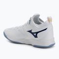 Volleyballschuhe Mizuno Wave Dimension Mid weiß/bellwether blau/belairblu 3