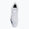 Volleyballschuhe Mizuno Wave Dimension Mid weiß/bellwether blau/belairblu 5