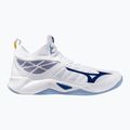 Volleyballschuhe Mizuno Wave Dimension Mid weiß/bellwether blau/belairblu 8