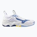 Mizuno Wave Momentum 3 Volleyball-Schuhe weiß/Gelbelb blau/Bel Air blau 8