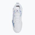 Volleyballschuhe Mizuno Wave Momentum 3 Mid weiß/bellwether blau/belair blau 5