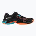 Volleyballschuhe Mizuno Wave Lightning Z8 black/neon flame/peacock blue 8