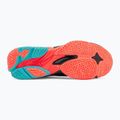 Volleyballschuhe Mizuno Wave Lightning Z8 Mid black/neon flame/peacock blue 4