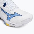 Volleyballschuhe Mizuno Wave Lightning Z8 Mid white/bellwether blue/bel air blue 7