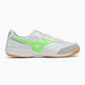 Fußballschuhe Herren Mizuno Morelia Sala Pro IN white/neon green/galaxy silver 2