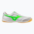 Fußballschuhe Herren Mizuno Morelia Sala Pro IN white/neon green/galaxy silver