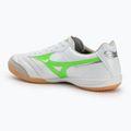 Fußballschuhe Herren Mizuno Morelia Sala Elite IN white/neon green/galaxy silver 3
