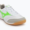 Fußballschuhe Herren Mizuno Morelia Sala Elite IN white/neon green/galaxy silver 7