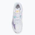 Damen Volleyballschuhe Mizuno Wave Lightning Z8 Mid weiß/violett indigo/camelliaros 5