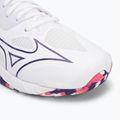 Schuhe Mizuno Wave Mirage 5 white/violet indigo/camellia rose 7