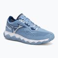 Tennisschuhe Damen Mizuno Wave Enforce Tour 2 CC bel air blue/ white/ bellwether blue