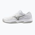 Tennisschuhe Damen Mizuno Break Shot 5 CC white/ ultimate gray/ harbor mist 8