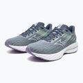 Damen-Laufschuhe Mizuno Wave Inspire 21 tradewinds/weiß/neo mint 8