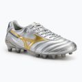 Fußballschuhe Herren Mizuno Morelia Dna Japan Md galaxy silver/gold/gold