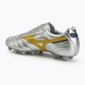 Fußballschuhe Herren Mizuno Morelia II Club Md galaxy silver/gold/gold 3