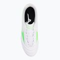Fußballschuhe Herren Mizuno Morelia II Club Md white/neon green/galaxy silver 5
