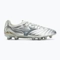 Herren-Fußballschuhe Mizuno Monarcida Neo III Pro Md galaxy silver/8605 c 2