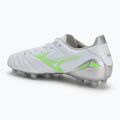 Fußballschuhe Herren Mizuno Morelia Neo IV Pro Md white/neon green/cool gray 3c 3