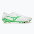 Fußballschuhe Mizuno Morelia Neo IV β Japan Fg white/neon green/cool gray 3c 2
