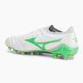 Fußballschuhe Mizuno Morelia Neo IV β Japan Fg white/neon green/cool gray 3c 3