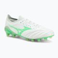 Herren-Fußballschuhe Mizuno Morelia Neo IV Β Elite MD white/neon green/cool gray 3c