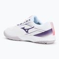 Volleyballschuhe Mizuno Cyclone Speed 5 white/violet indigo/camellia rose 3
