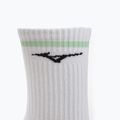 Mizuno Training mit Linie Socken 3 Paar weiß / neo mint 3