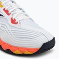 Tennisschuhe Mizuno Wave Enforce Tour 6 AC white/fiery coral 2/citrus 7