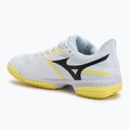 Damen-Padel-Schuhe Mizuno Wave Exceed Court Padel W white/black sand/lemon tonic 3