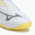 Damen-Padel-Schuhe Mizuno Wave Exceed Court Padel W white/black sand/lemon tonic 7