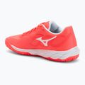 Damen Tennisschuhe Mizuno Wave Enforce Court CC W calypso coral/white/barely pink 3