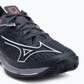 Mizuno Wave Exceed Tour 6 CC Tennisschuhe Odyssey Grau/Weiß/Blau Granit 7