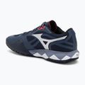 Mizuno Wave Enforce Tour 2 CC Tennisschuhe Odyssey Grau/Weiß/Blau Granit 3