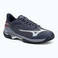 Mizuno Wave Exceed Court CC Tennisschuhe Odyssey Grau/Weiß/Blau Granit
