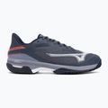 Mizuno Wave Exceed Court CC Tennisschuhe Odyssey Grau/Weiß/Blau Granit 2
