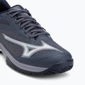 Mizuno Wave Exceed Court CC Tennisschuhe Odyssey Grau/Weiß/Blau Granit 7