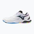 Mizuno Wave Fang 2 Badmintonschuh weiß/rosa tetra/alle im Ausland 8
