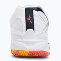 Mizuno Wave Claw 3 Badmintonschuh weiß/zitrus/calypso coral 6