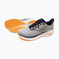 Herren Laufschuhe Mizuno Wave Rider 29 harbor mist/baritone blue/tang orange 14
