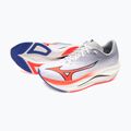 Herren Laufschuhe Mizuno Wave Rebellion Flash 3 weiß/feurige Koralle 2/iris bloom 9