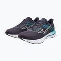 Herren Laufschuhe Mizuno Wave Inspire 21 odyssey grau/weiß/capri breez 13