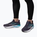 Herren Laufschuhe Mizuno Wave Inspire 21 odyssey grau/weiß/capri breez 15