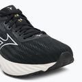 Herren Laufschuhe Mizuno Wave Inspire 21 schwarz/weiß/vibrant gelb 7