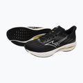 Herren Laufschuhe Mizuno Wave Inspire 21 schwarz/weiß/vibrant gelb 16