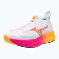 Mizuno Neo Zen weiß/tang orange/pink tetra Laufschuh 10